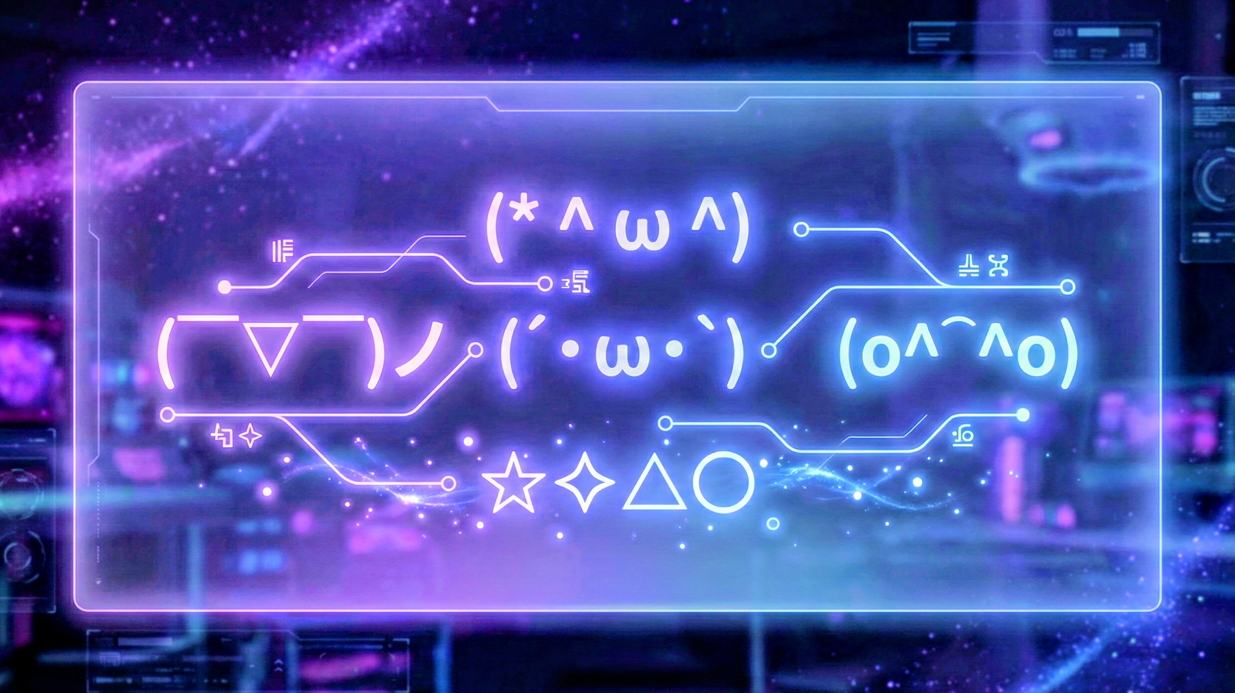 PsyFont Lab neon aesthetic banner